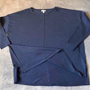 🌿Style & Co. 3X Tunic Seamed Crew Neck Sweater